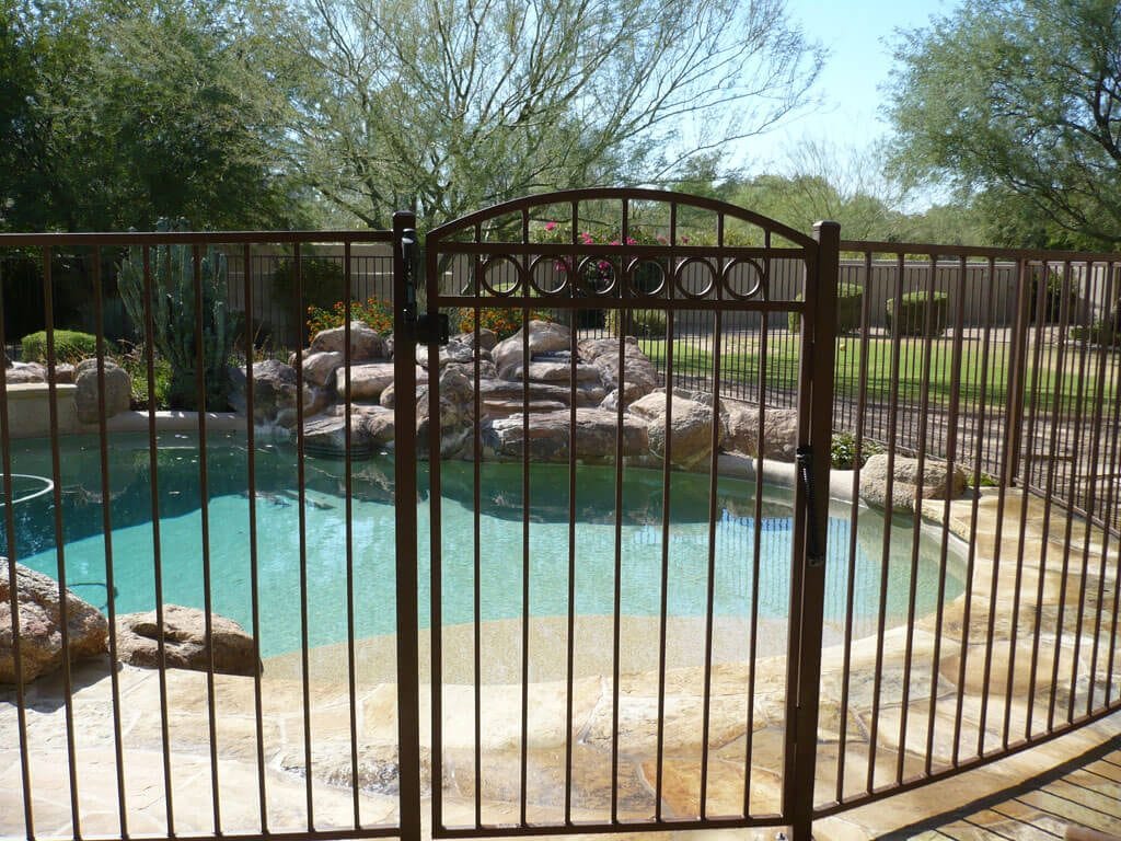 pool fence